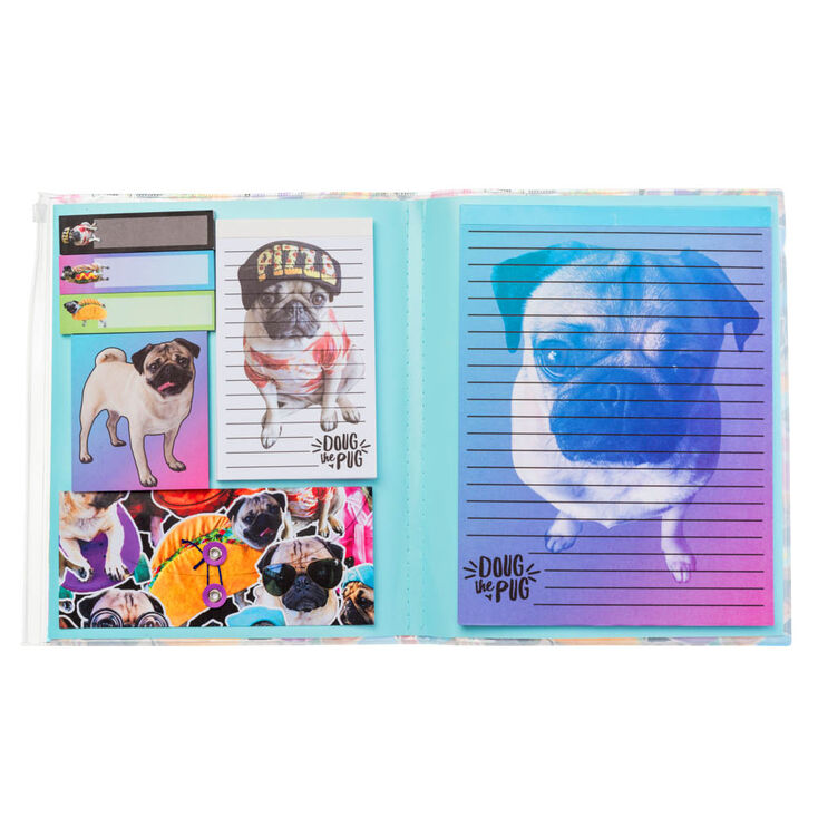 Doug The Pug&reg; Rainbow Stationery Planner Set,