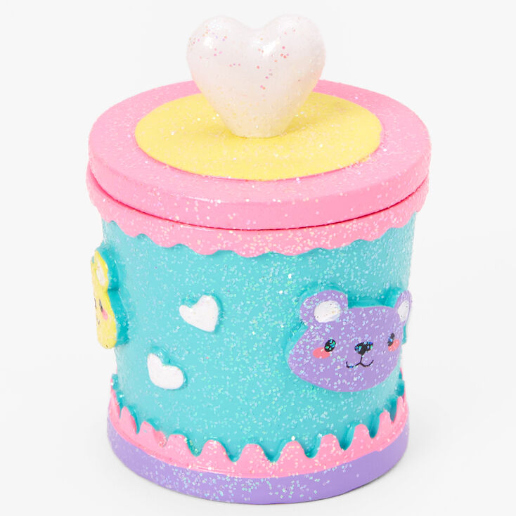 Glitter Bear Trinket Keepsake Box,