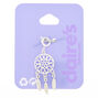 Silver Dreamcatcher Bracelet Charm,
