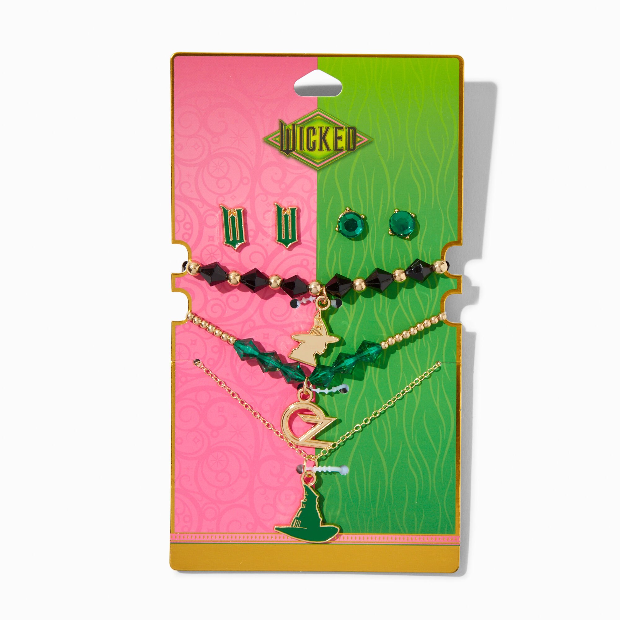 Wicked™ Claire's Exclusive Elphaba Jewelry Set - 5 Pack,