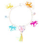 Rainbow Unicorn Dreamcatcher Charm Bracelet,