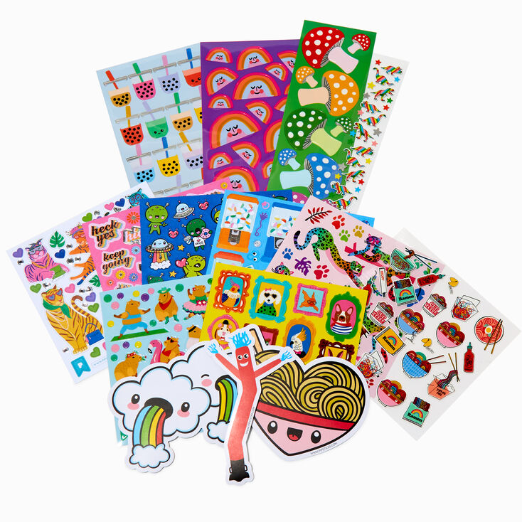 Pipstickers&reg; Quirky Super Sparkly Sticker Sheet Set,
