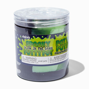 Spooky Glow in the Dark Claire&#39;s Exclusive Putty Pot,