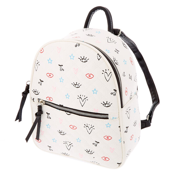off white mini backpack