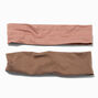 Brown &amp; Mauve Athletic Headwraps - 2 Pack,