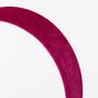 Velvet Flat Wide Headband - Orchid,