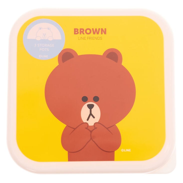 Claire's Boîtes de rangement LINE FRIENDS©