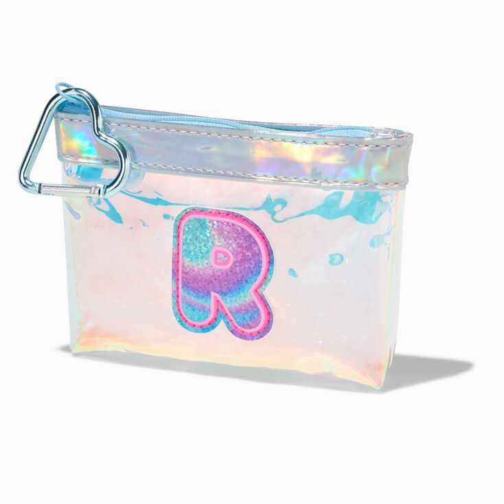 Holographic Initial Coin Purse - R,