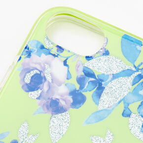 Lime Floral Phone Case - Fits iPhone 6/7/8 Plus,