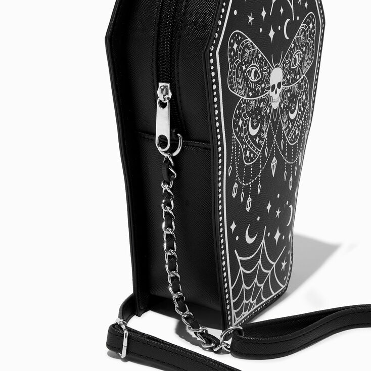 Real Leather Cross-body Bag Genuine Leather Gothic Bag 