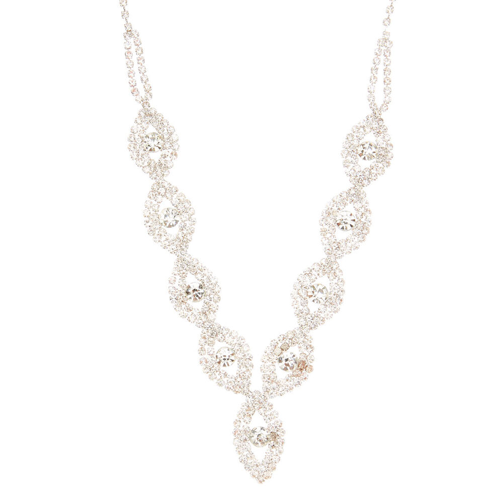 Sparkly sale statement necklace