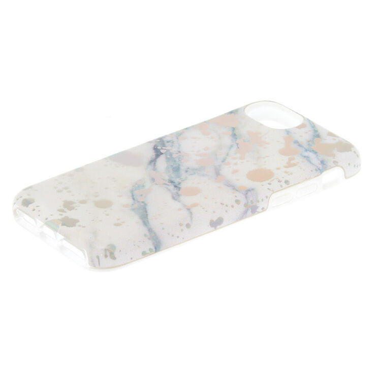 Coque de protection pour portable &eacute;claboussure de peinture effet marbr&eacute; - Compatible avec iPhone 6/7/8,