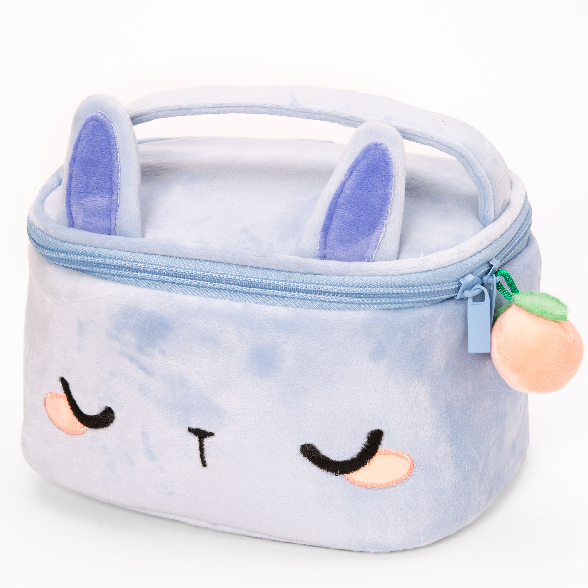 View Claires Chibi Bunny Makeup Bag Purple information