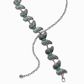 Silver Butterfly &amp; Turquoise Belt,