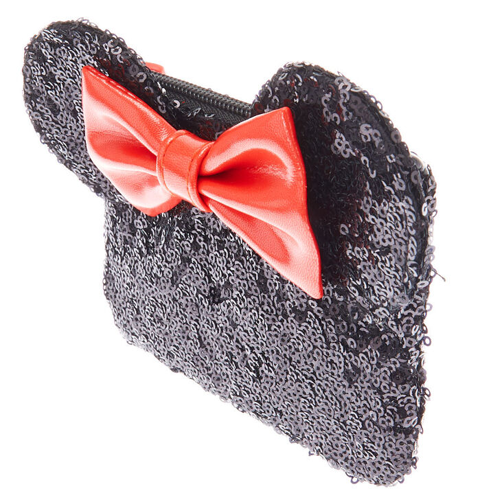 Disney&copy; Minnie Mouse Sequinned Purse - Black,