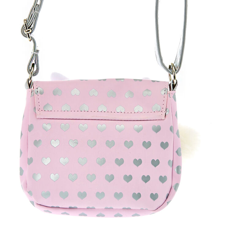 Claire's Club Ariella the Unicorn Crossbody Bag - Pink | Claire's US