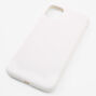Soft White Protective Phone Case - Fits iPhone&reg; 11,