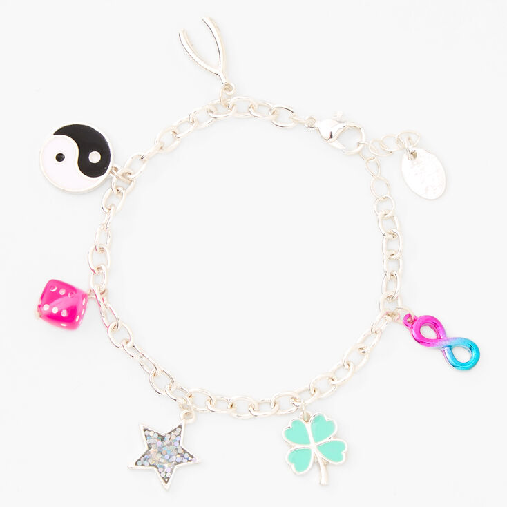 Lucky Charm Bracelet - Silver,