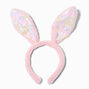 Pink Sequin Bunny Ears &amp; Tutu Dress Up Set - 2 Pack,