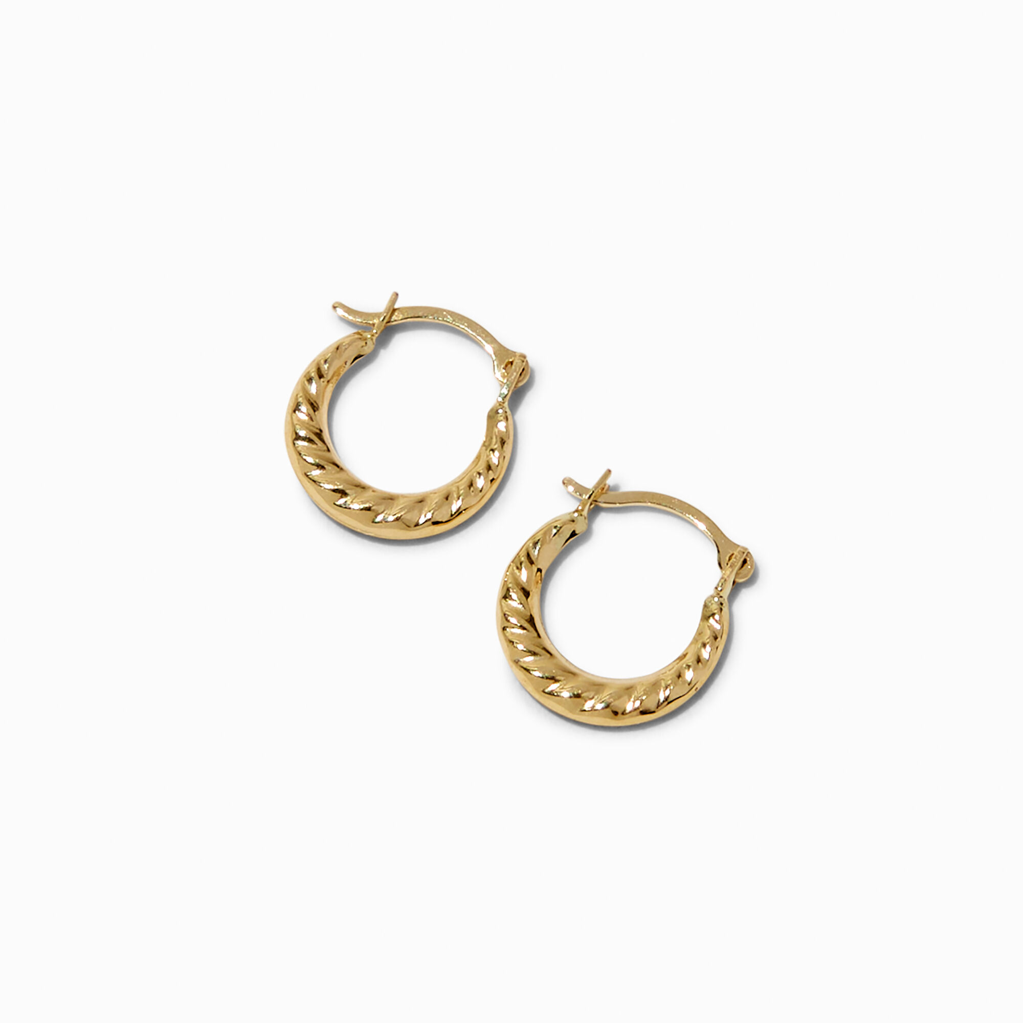 Claire's real sale gold earrings