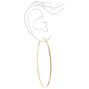 Gold-tone Graduated Hoop Earrings - 3 Pack,