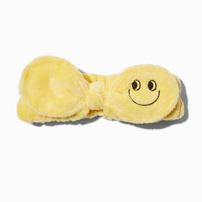 Happy Face Makeup Bow Headwrap &amp; Face Washing Wrist Bands - 3 Pack,