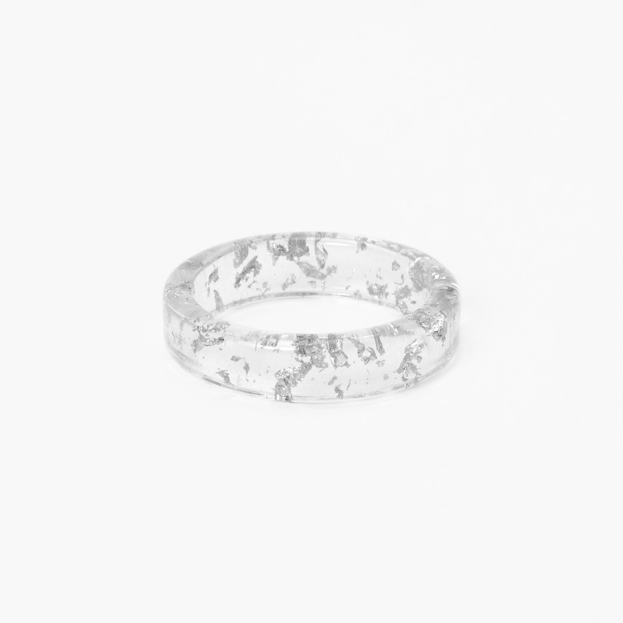 Transparent resin clearance rings