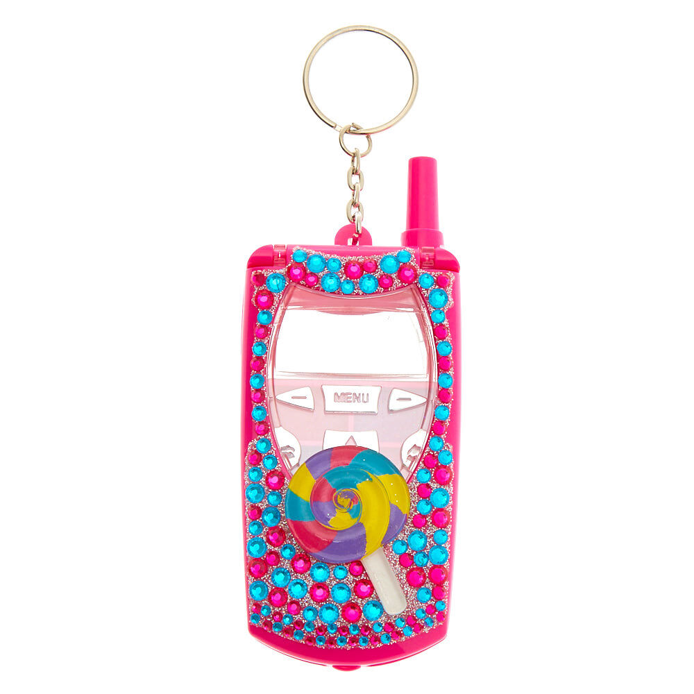 Candy Collection Bling Flip Phone Lip Gloss Set - Pink,