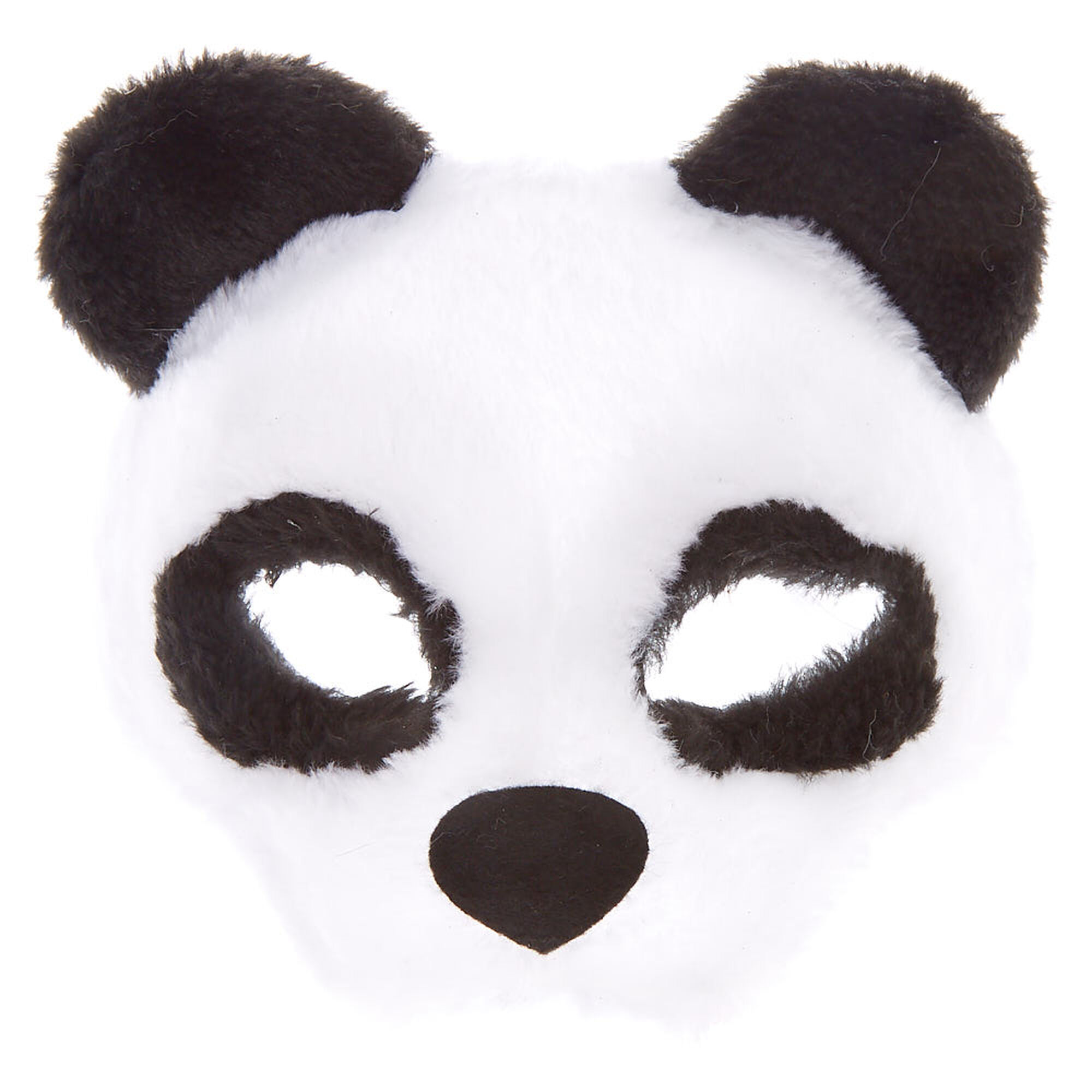 Fuzzy Panda Mask White Claire S Us