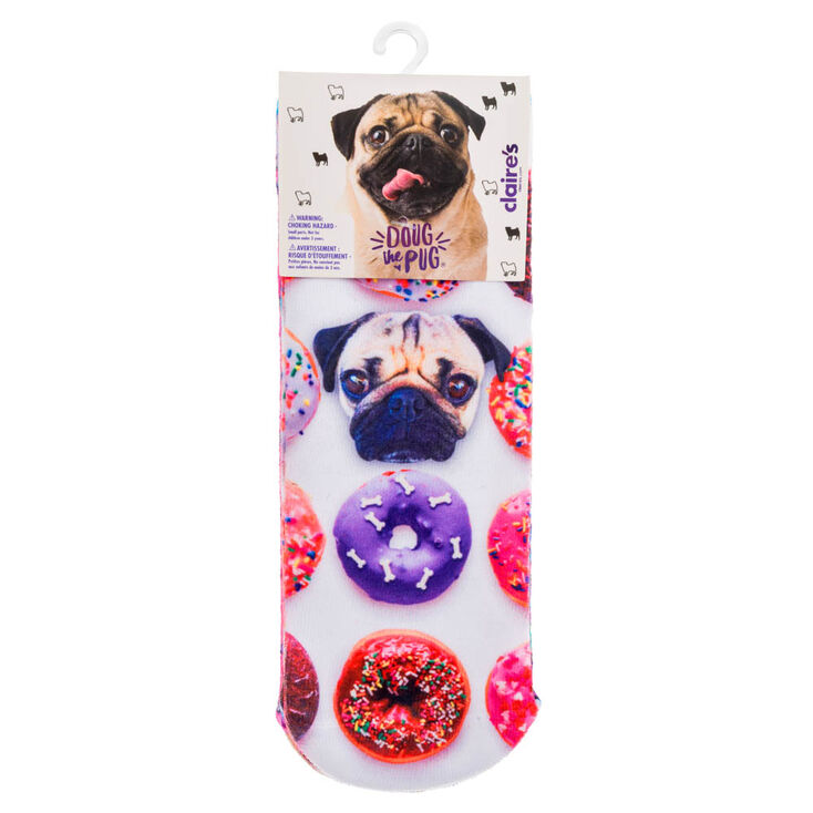 Doug The Pug&reg; Sweet Treats Patterned Socks - Various Colours,