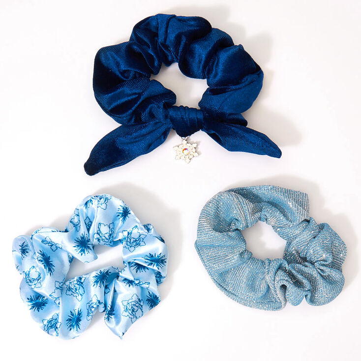 &copy;Disney Frozen 2 Elsa Hair Scrunchies - Blue, 3 Pack,