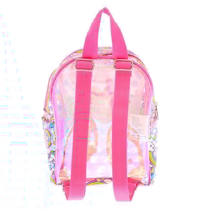 Petit sac &agrave; dos ic&ocirc;ne licorne arc-en-ciel - Rose,