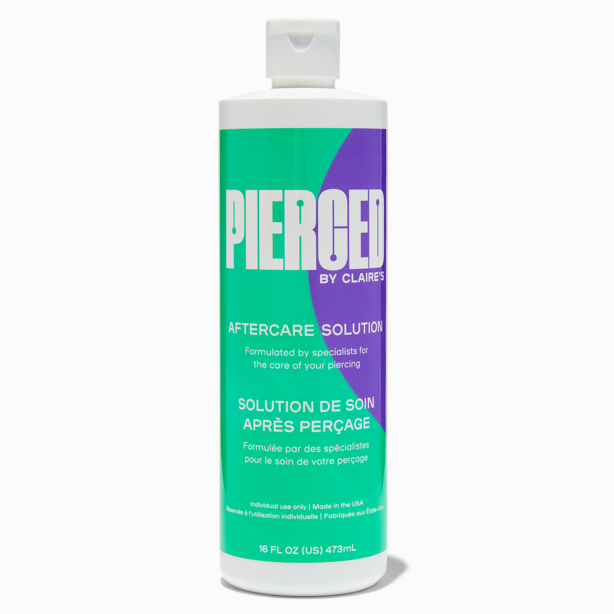 Claire's 3.4 Fl Oz Rapid 3 Week Aftercare Ear Piercing Spray Solution –  Avoid Infections on Pierced Ears, Nose Piercings, and Belly Button  Piercings –