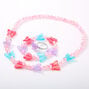 Claire&#39;s Club Beaded Butterfly Jewelry Set - 3 Pack,