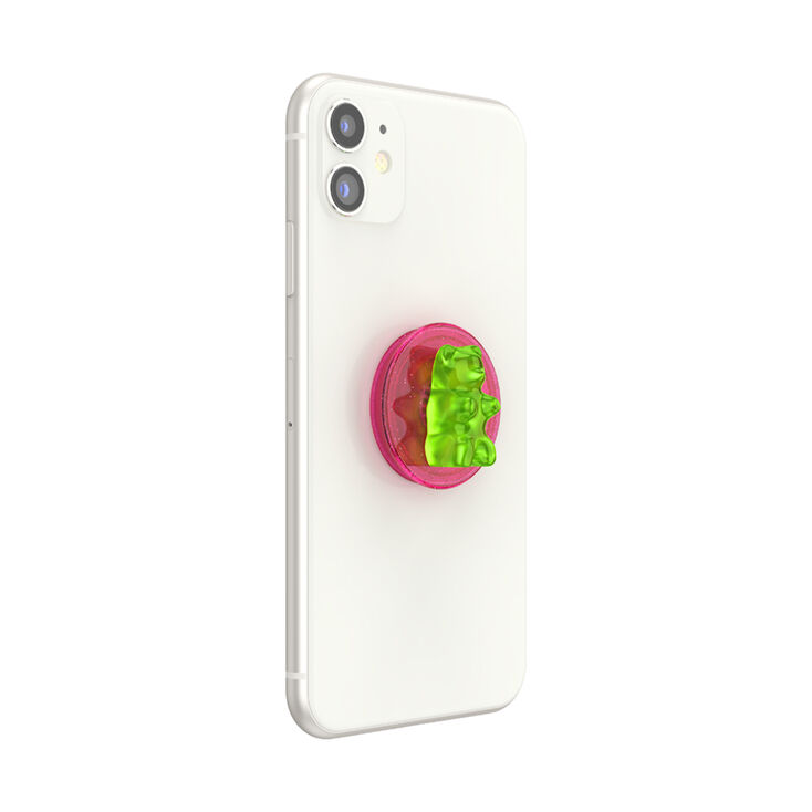 PopSockets&reg; PopGrip - Green Gummy Bear,