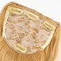 Crown Booster Faux Hair Clip In Extensions - Blonde,