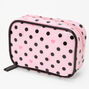 Polka Dot Mini Makeup Bag - Pink,