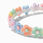 Milky Pastel Flower Headband,