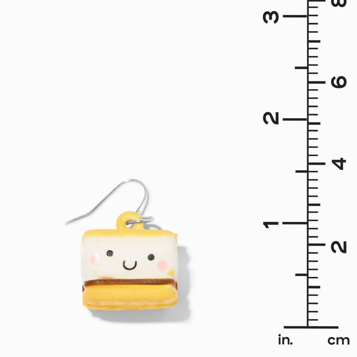 S&#39;mores Squish 1&quot; Drop Earrings,