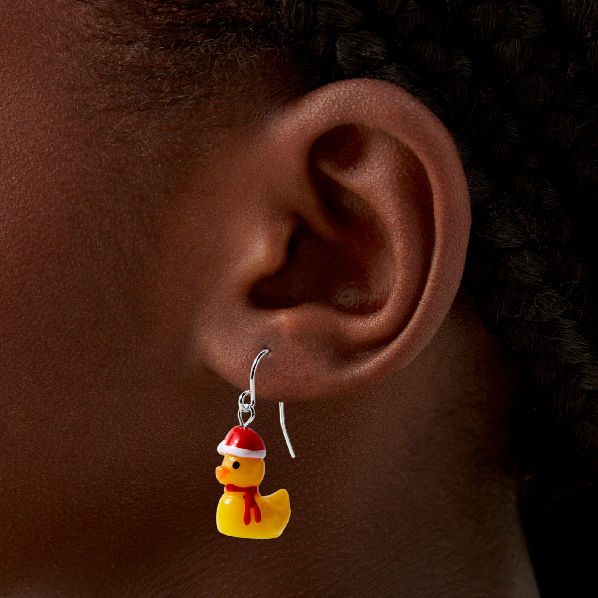 Rubber duck earrings claire's top