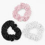 Claire&#39;s Club Polka Dot Hair Scrunchies - 3 Pack,