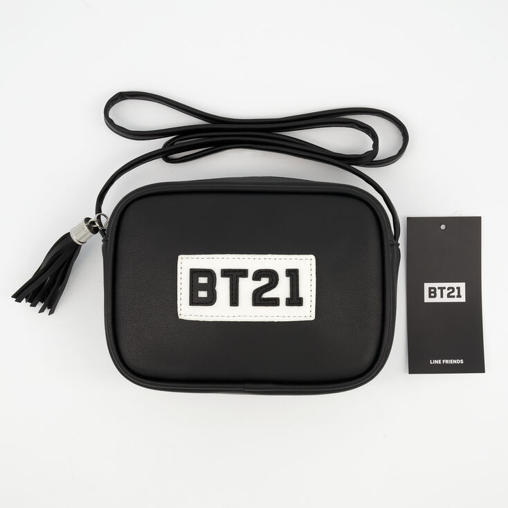 BT21&copy; Tassel Crossbody Bag &ndash; Black,