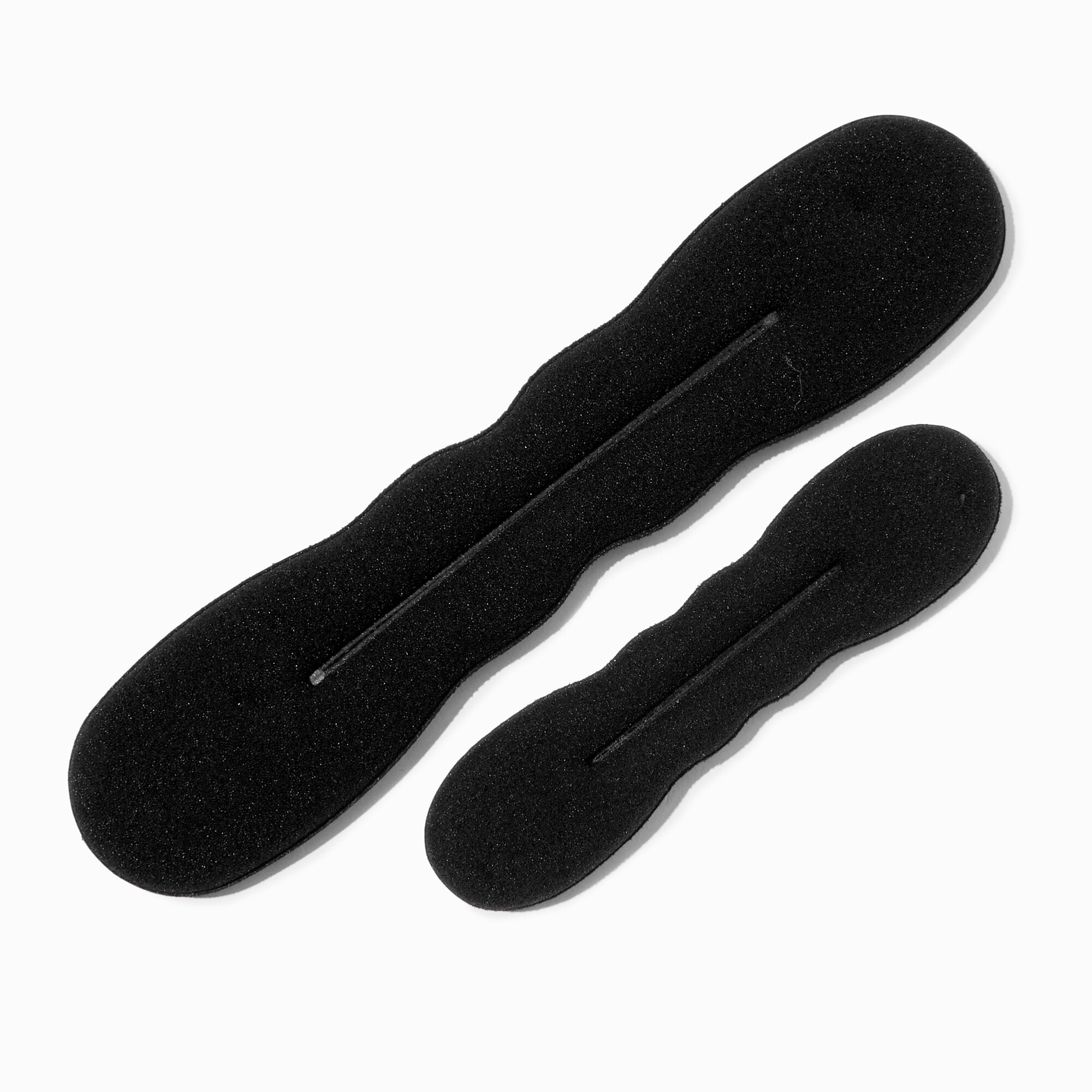 View Claires Bun Hair Rollers 2 Pack Black information