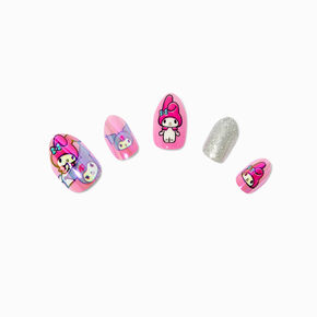 Sanrio&reg; Claire&#39;s Exclusive My Melody&trade; &amp; Kuromi&trade; Stiletto Press On Faux Nail Set - 20 Pack,