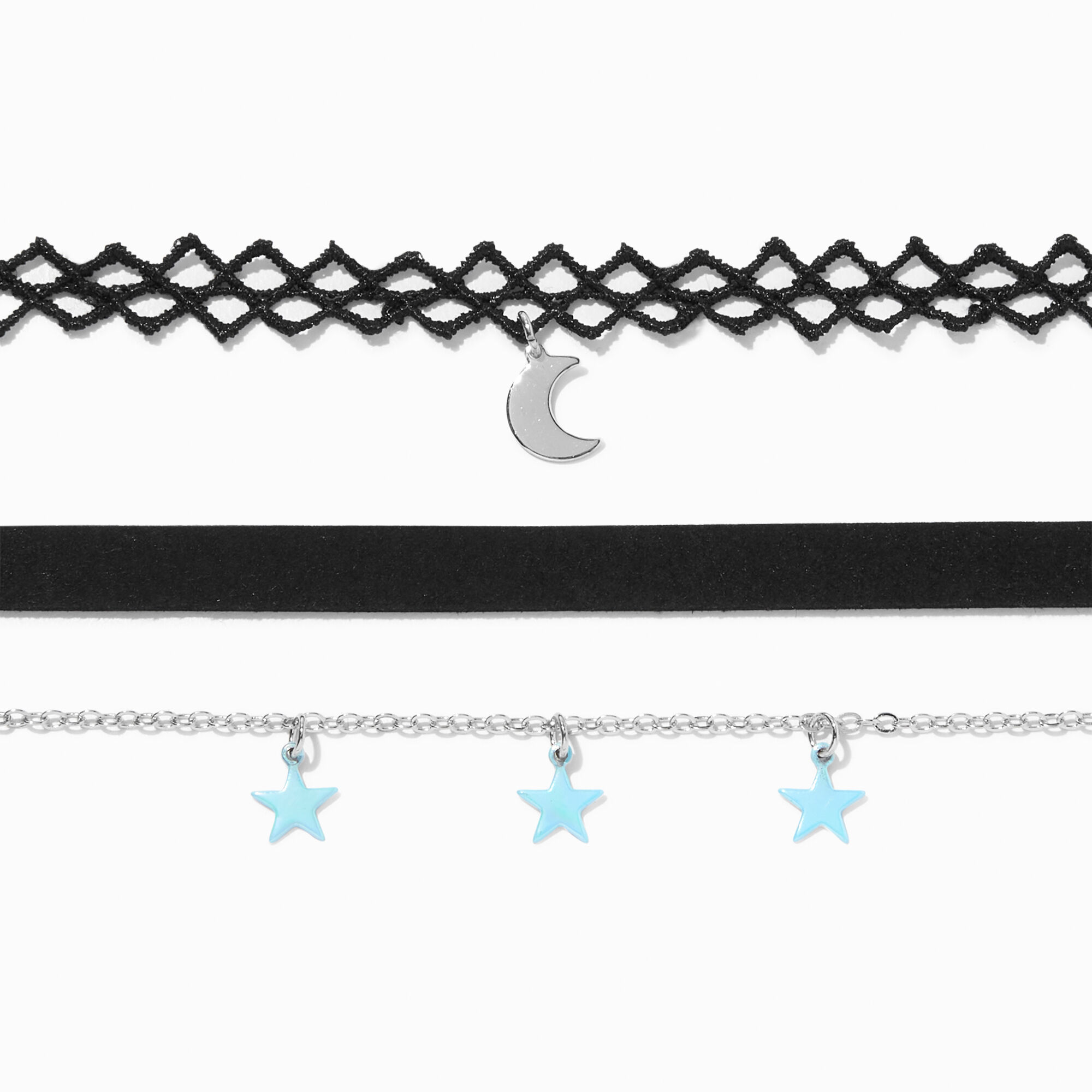 Celestial Tattoo Choker Necklaces (3 Pack),