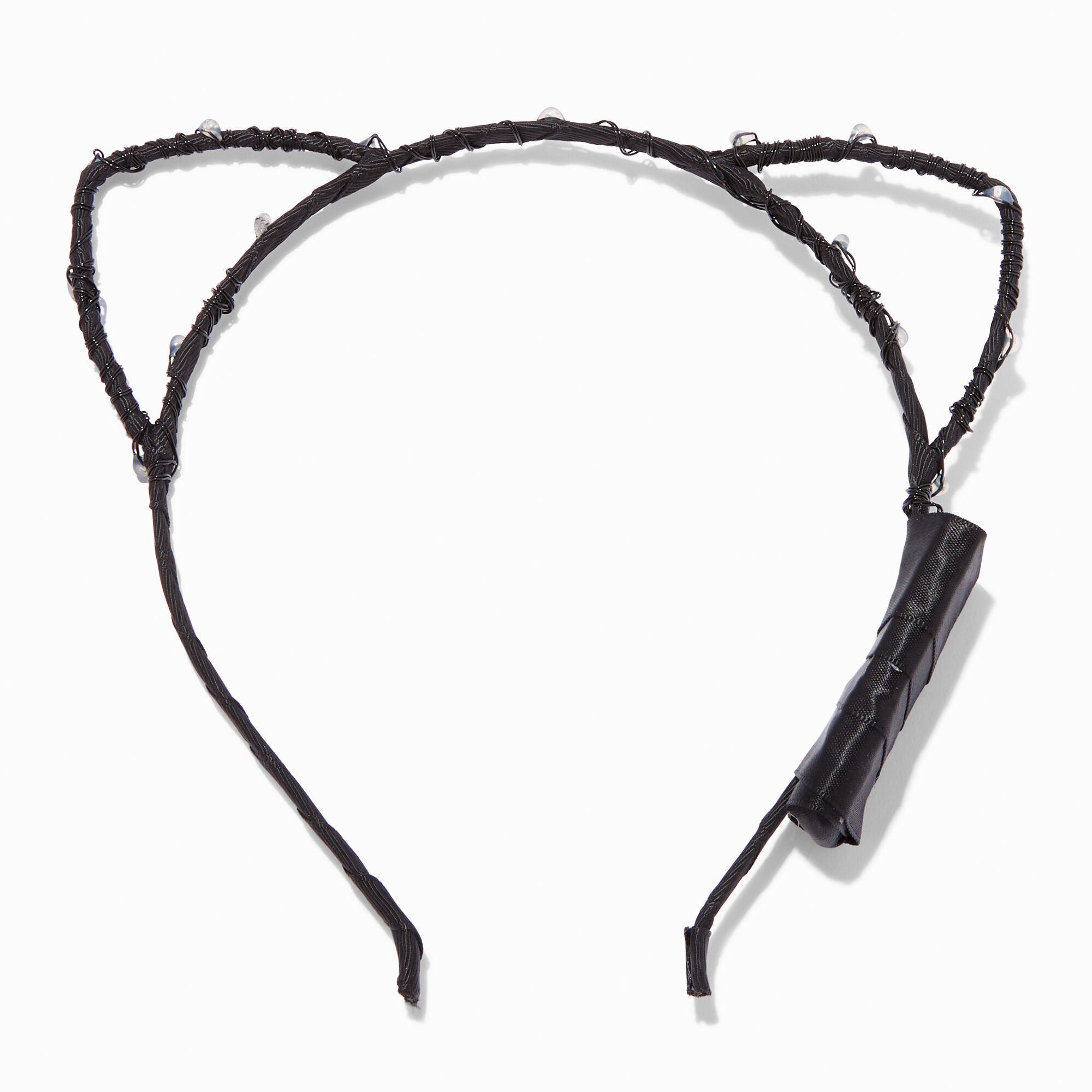Light Up Black Cat Ears Headband,