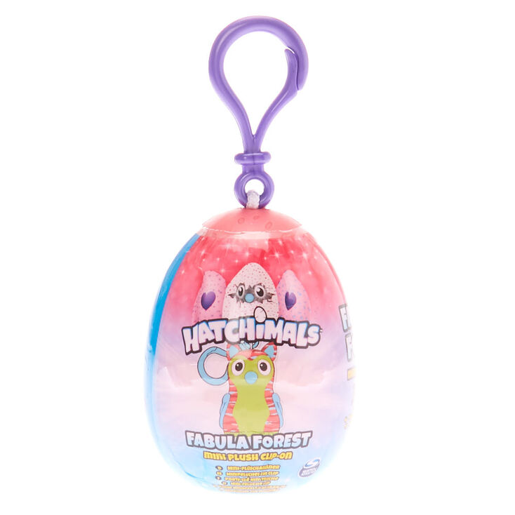 Pochette surprise &agrave; clip mini peluche Hatchimals&trade; Fabula Forest,