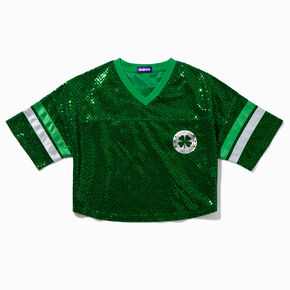 St. Patrick&#39;s Day &quot;O&#39;Lucky&quot; Football-Style Jersey,