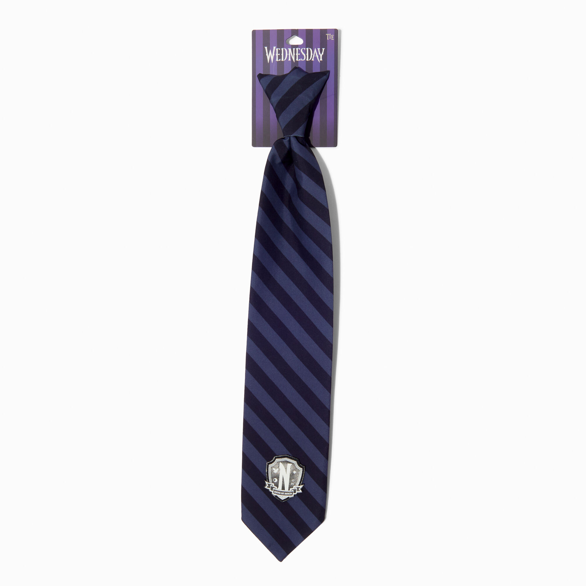View Claires Wednesday Tie Black information