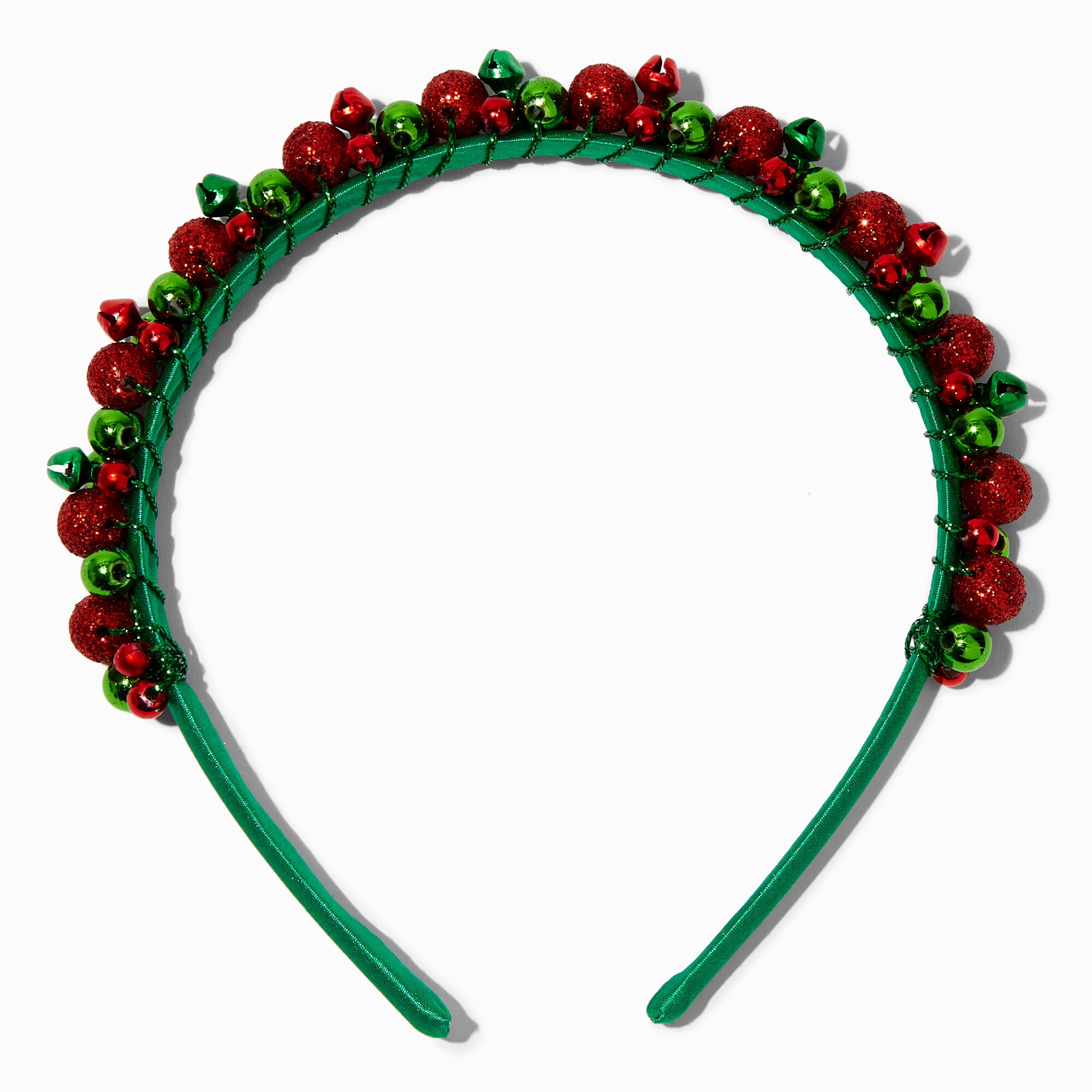 View Claires Christmas Ornaments Jingle Bells Headband information